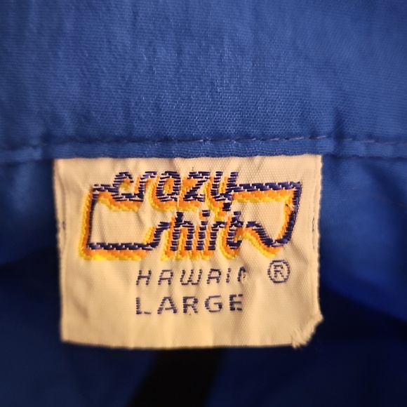 Crazy Shirts Pullover Nylon Jacket Lightweight Qtr Zip Pebble Beach Logo LG Golf - Picture 8 of 8